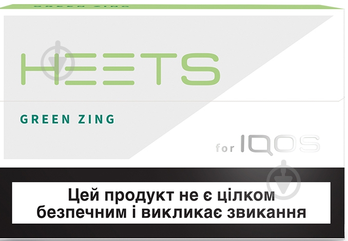Стики HEETS Green Zing Label - фото 1