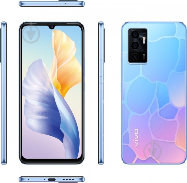 Смартфон Vivo V23e 8/128GB dancing waves - фото 8