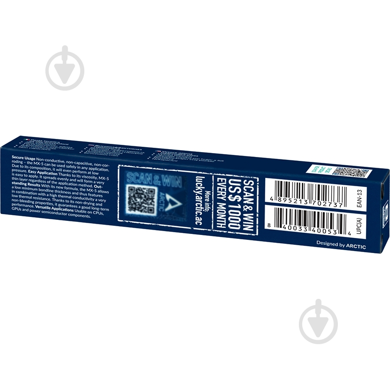 Термопаста Arctic MX-5 4 г - фото 3 Термопаста Arctic MX-5 4 г - фото 3