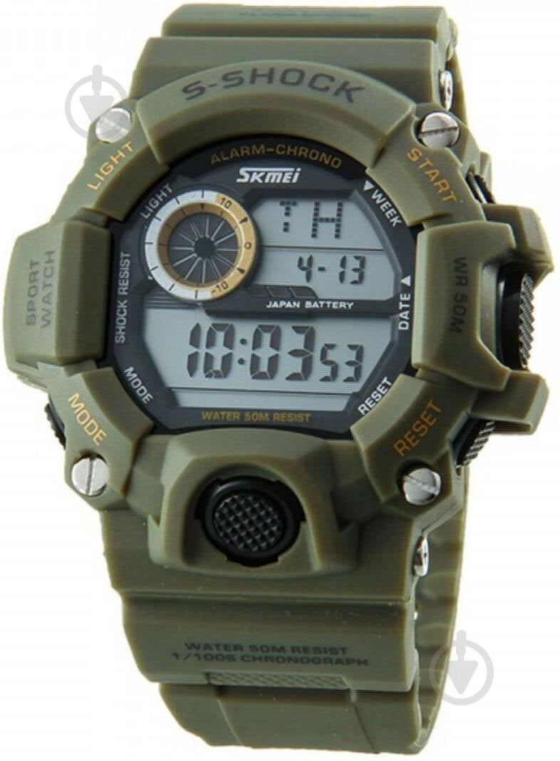 Наручний годинник Skmei 1019 Army Green BOX (1019BOXAG) - фото 2