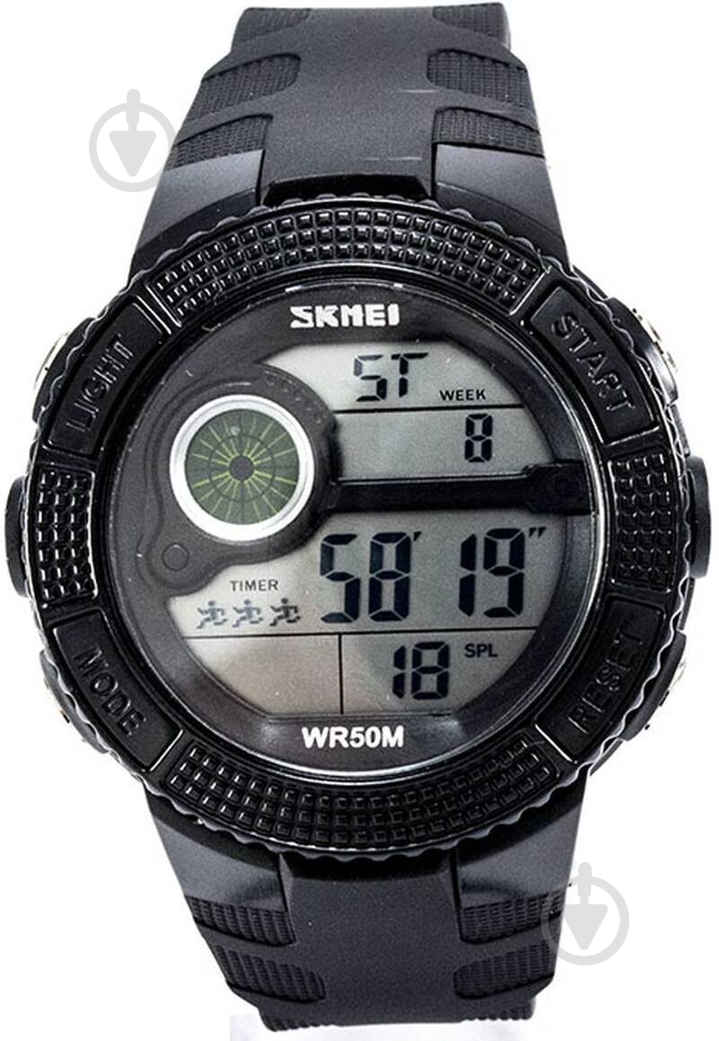 Наручные часы Skmei 1027 Black BOX (1027BOXBK) - фото 2