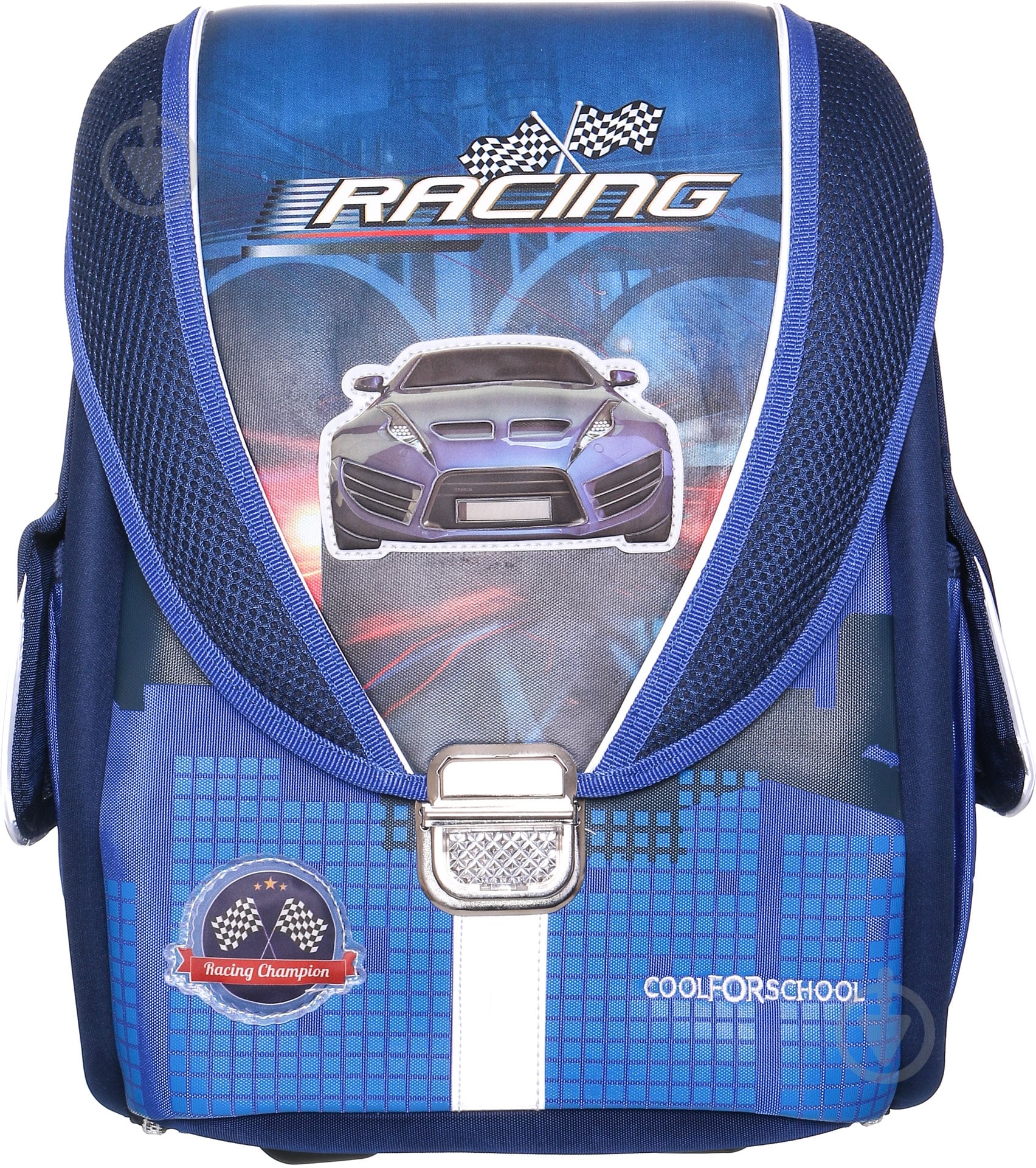 Рюкзак школьный Cool For School Blue Car 710 - фото 1