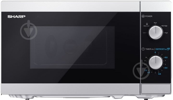 ВИТРИНА! Микроволновая печь Sharp YC-MS01E-S	Silver - фото 1