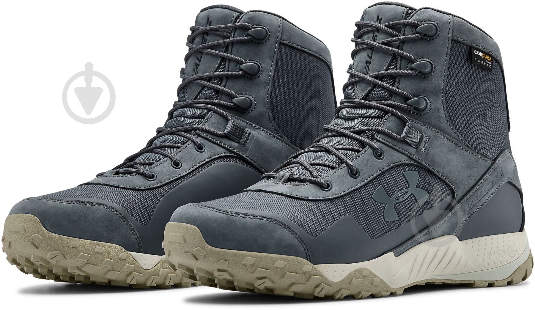 Черевики Under Armour UA Valsetz Cordura 3022289-100 р.45 сірий - фото 4 Черевики Under Armour UA Valsetz Cordura 3022289-100 р.45 сірий - фото 4