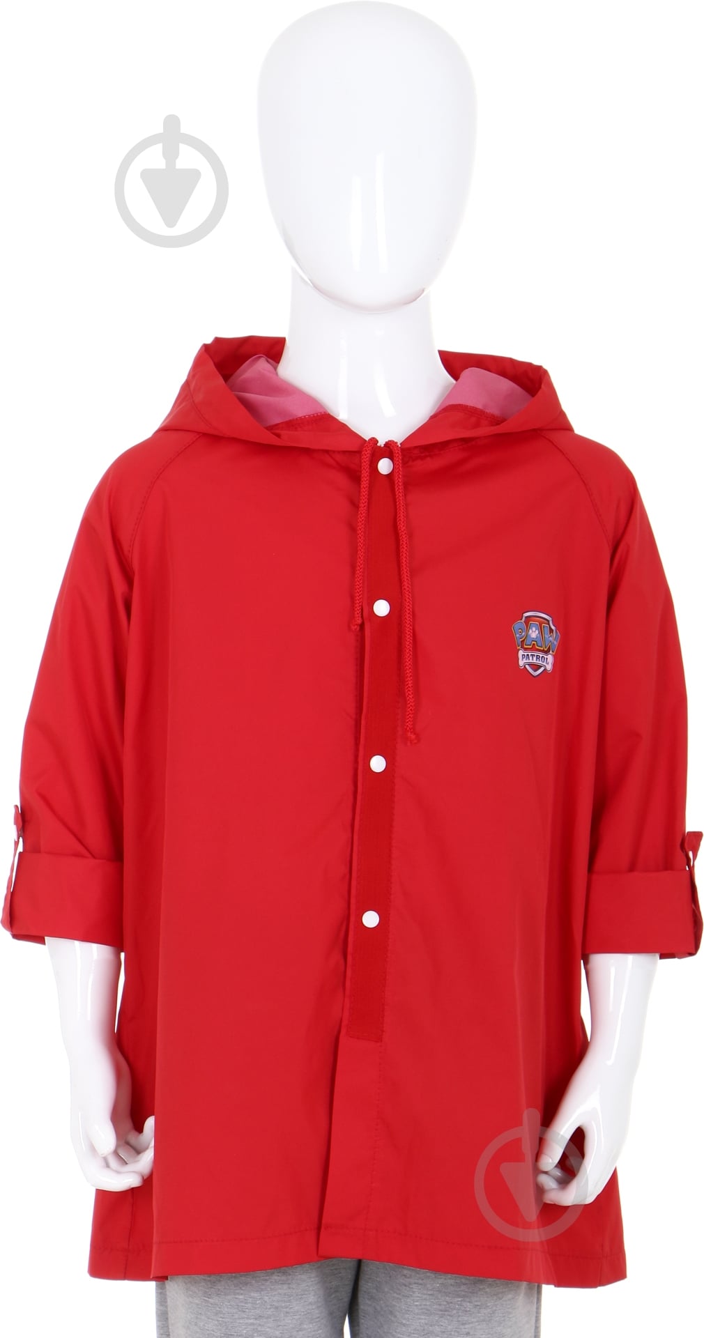 Плащ-дождевик для девочки Соня р.98 красный Н0153 - фото 1