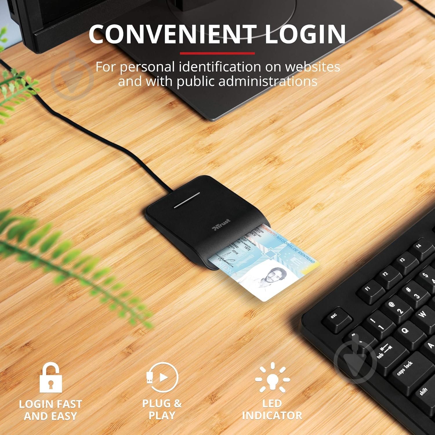 Смарт-кардридер Trust Primo (23890_TRUST) - фото 6 Смарт-кардридер Trust Primo (23890_TRUST) - фото 6