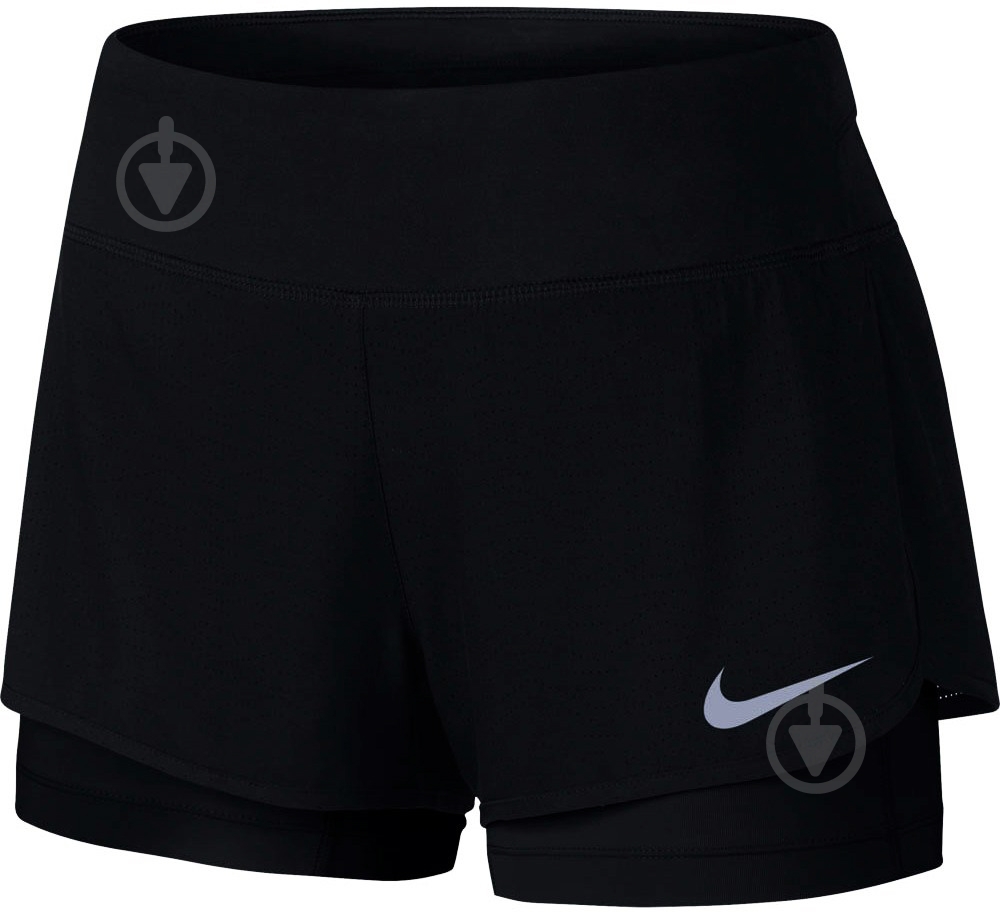 Шорти Nike W NK FLX 2IN1 SHORT RIVAL 831552-011 р. M чорний - фото 1