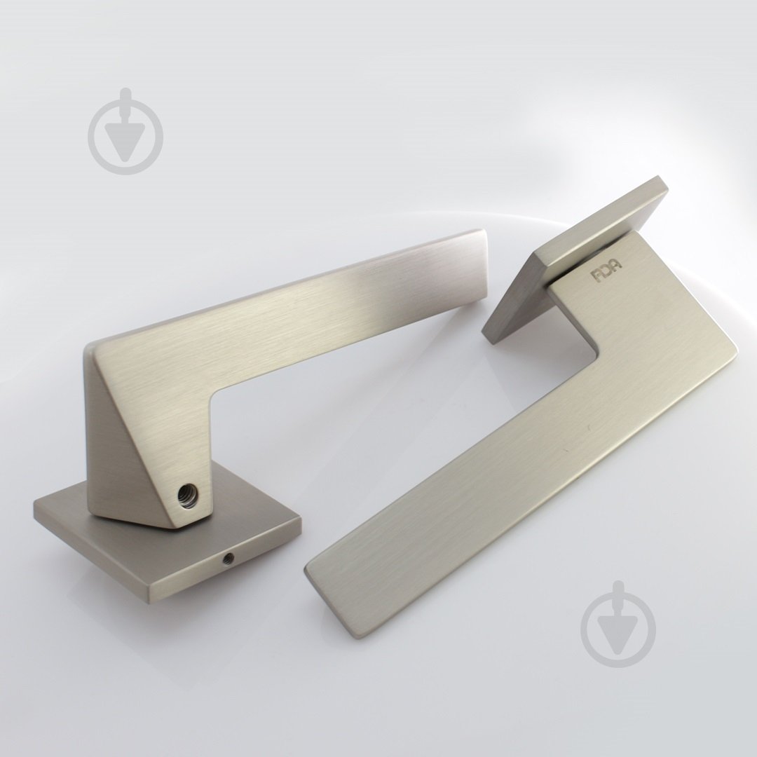 ᐉ Ручка на розетці RDA horizon браш матовий нікель • Краща ціна в Києві ...