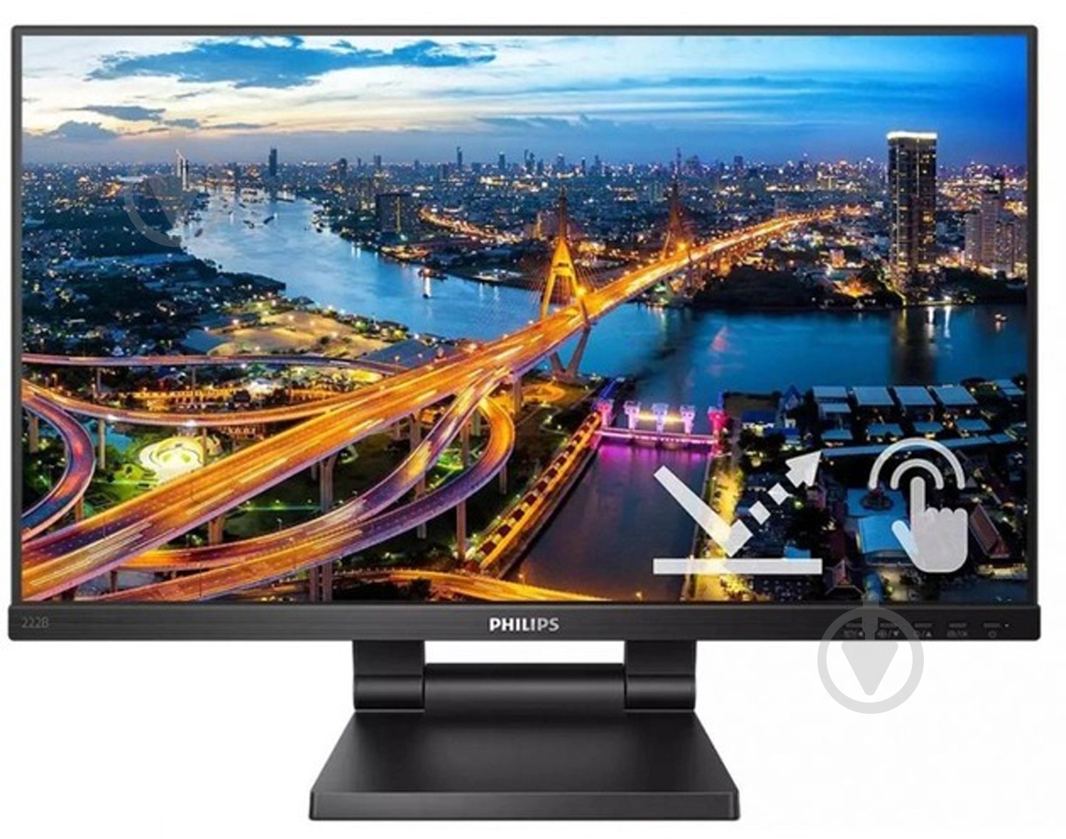 Монитор Philips 21,5" (222B1TC/00) - фото 1 Монитор Philips 21,5" (222B1TC/00) - фото 1