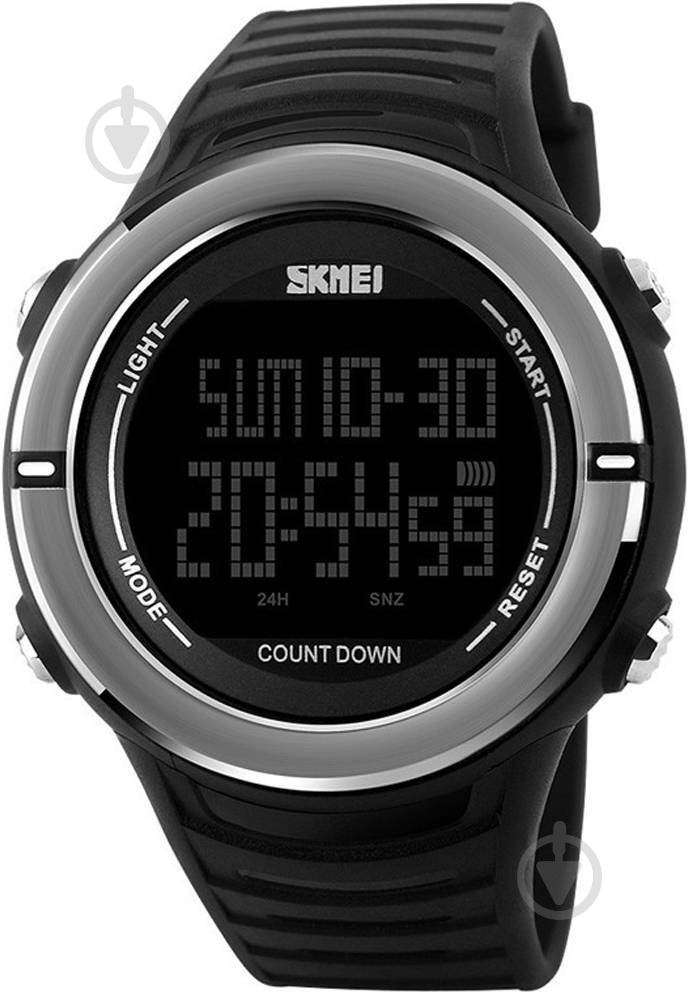 Наручные часы Skmei 1209 Black BOX (1209BOXBK) - фото 1