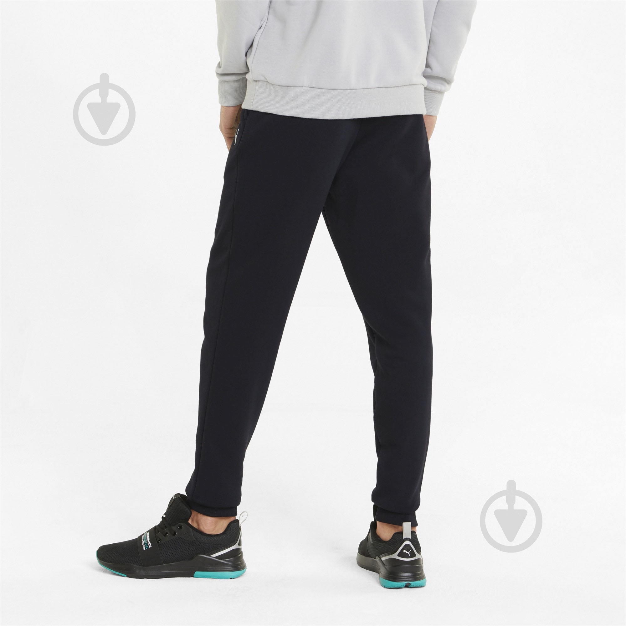 Брюки Puma MAPF1 ESS Pants 53436101 р. L черный - фото 2