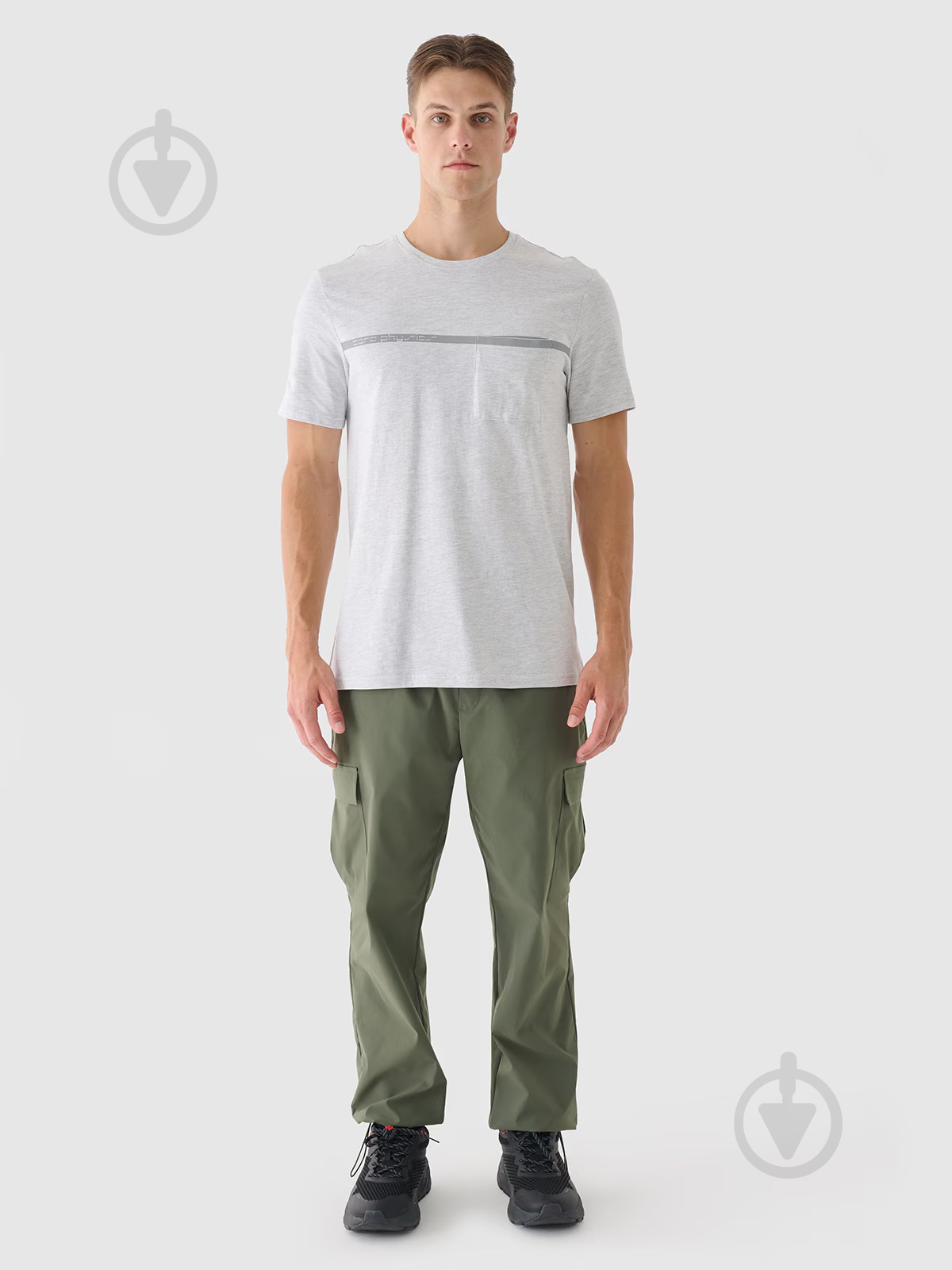 Футболка 4F 4FRSS24TTSHM2078-27M р.2XL сірий - фото 4 Футболка 4F 4FRSS24TTSHM2078-27M р.2XL сірий - фото 4