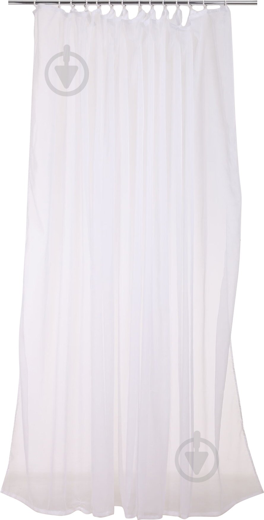 Тюль Plain 400х280 см белая - фото 1