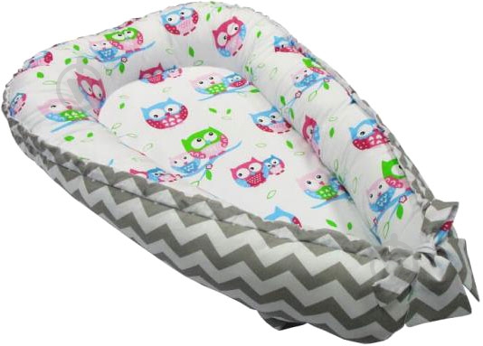 Подушка для годування Kidigo Зигзаги-сови KN-06 - фото 1