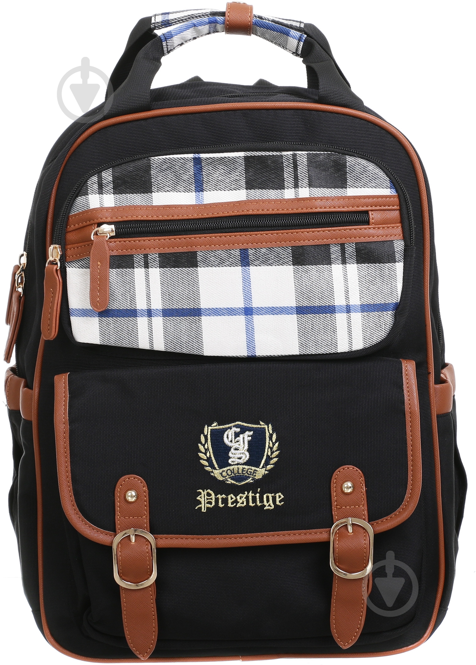 Рюкзак молодежный Cool For School Prestige Plaid 790 CF85699 black - фото 1 Рюкзак молодежный Cool For School Prestige Plaid 790 CF85699 black - фото 1