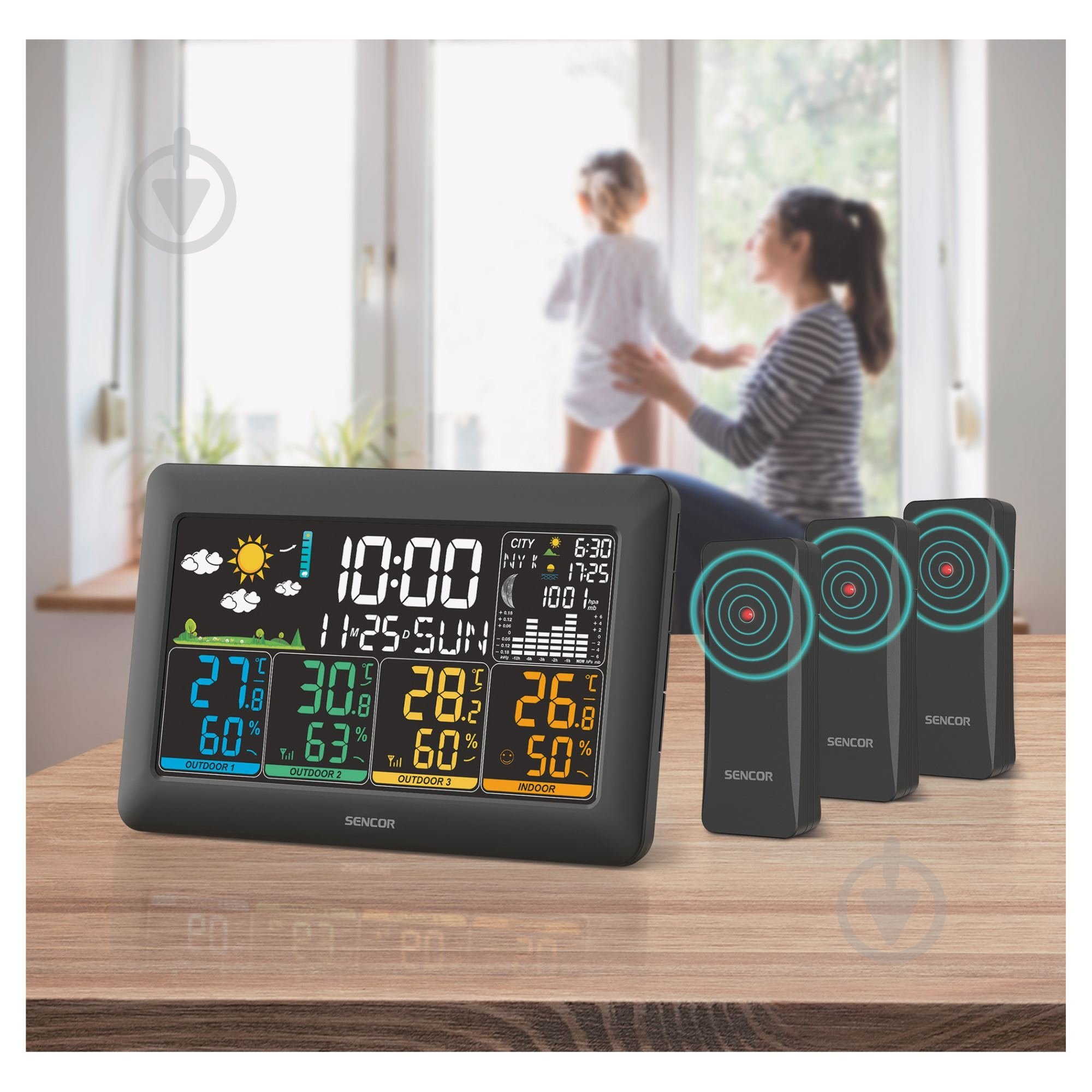 Метеостанция Sencor SWS6300 - фото 8 Метеостанция Sencor SWS6300 - фото 8