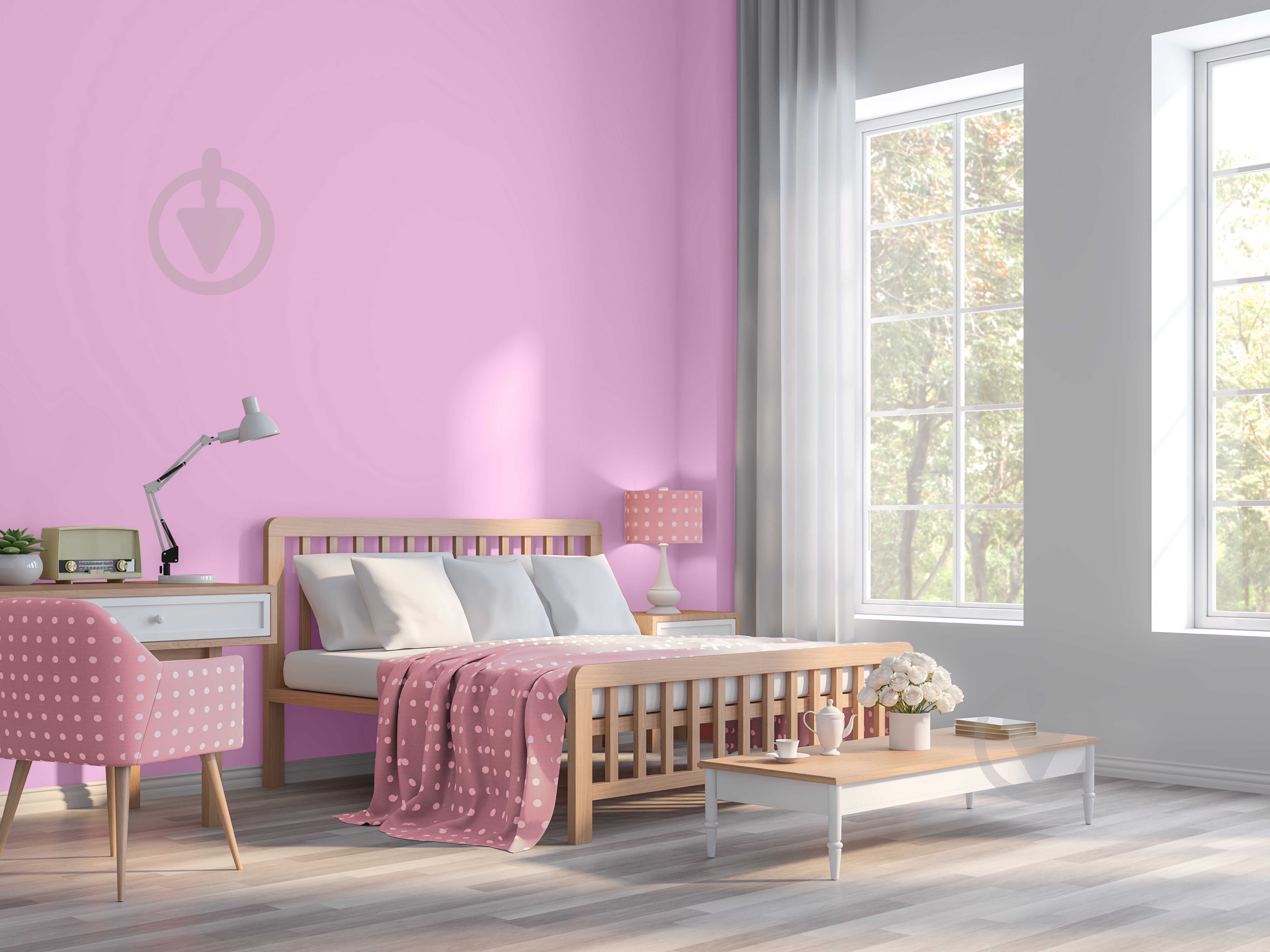 Фарба керамічна Magnat Ceramic 3 глибокий мат NCS S 0530-R40B 4,3 л - фото 3