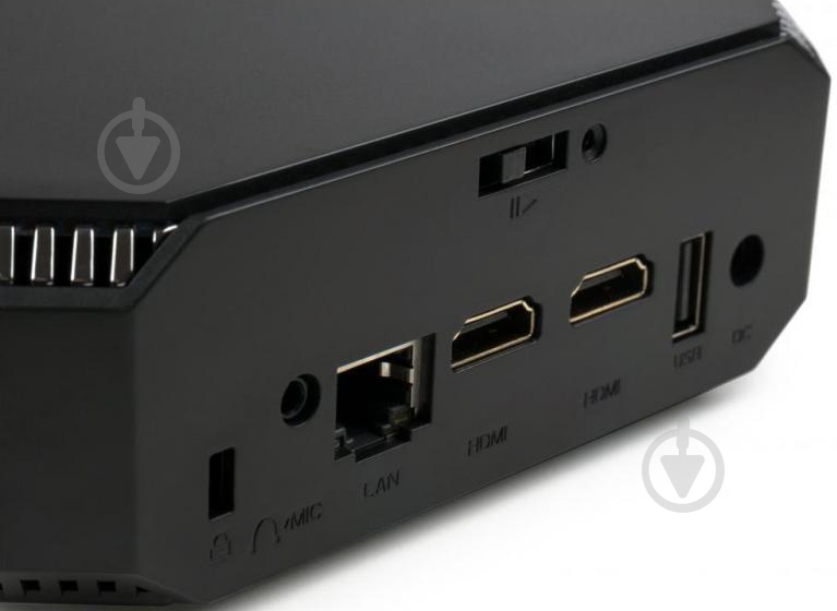 Компьютер Vinga Mini PC V500 (V500J4125.16120WH) black - фото 4