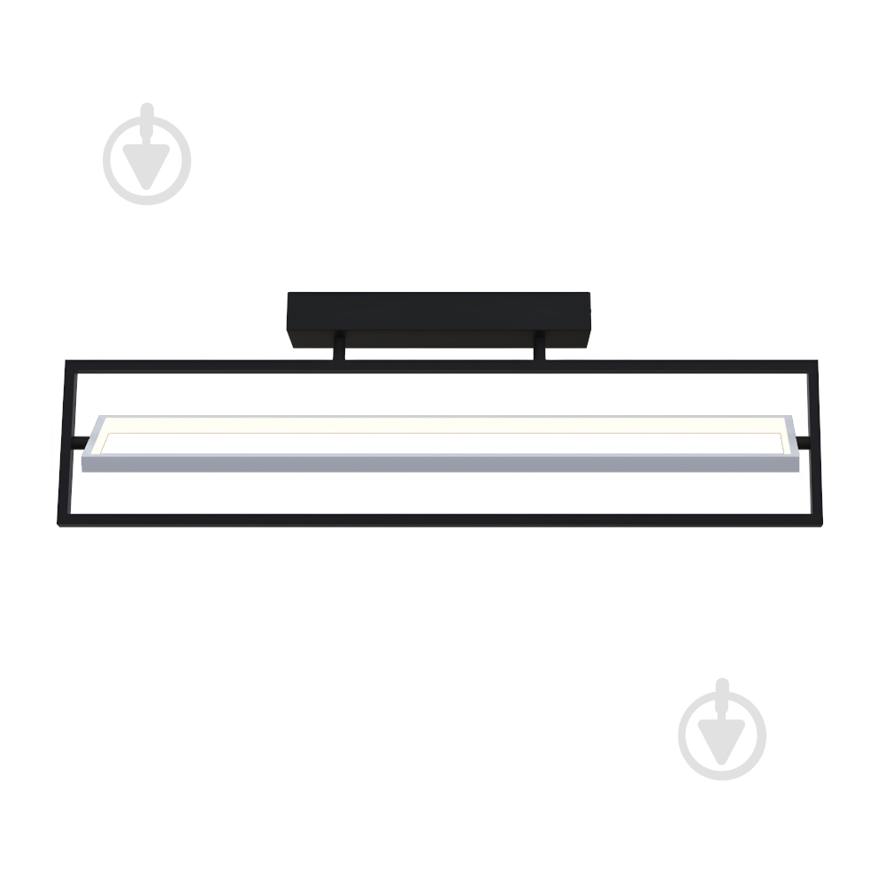 Люстра светодиодная Violux Светильник LED smart PRADA+пульт 60W 3000-5000K IP20 прямоугольник Violux 1xLED-модуль черно-белый 220715 - фото 1 Люстра светодиодная Violux Светильник LED smart PRADA+пульт 60W 3000-5000K IP20 прямоугольник Violux 1xLED-модуль черно-белый 220715 - фото 1