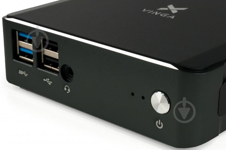 Компьютер Vinga Mini PC V600 (V6008145U.) black - фото 8