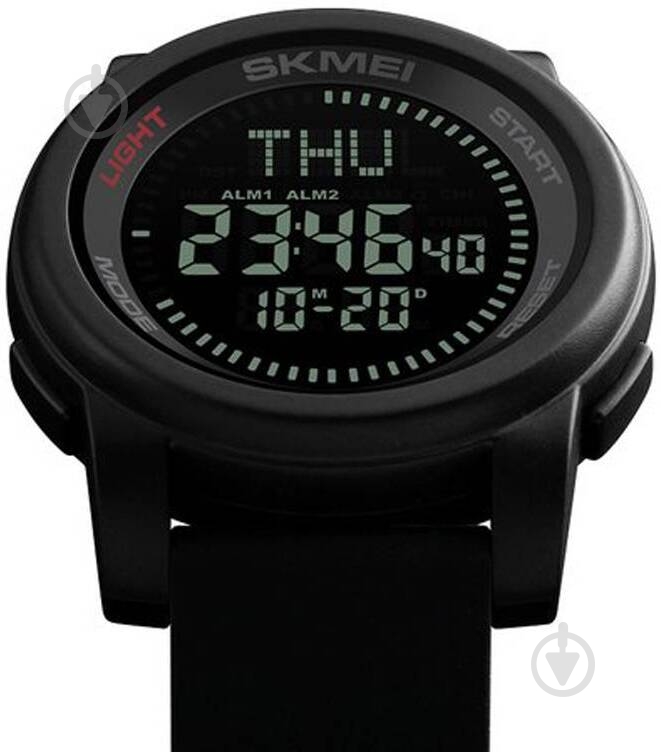 Наручний годинник Skmei 1289 Black BOX (1289BOXBK) - фото 2