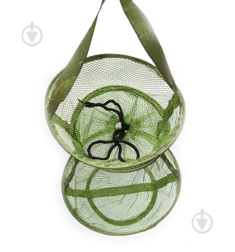 Садок G.Stream для рыбалки, текстильный зеленый, диаметр 35см - фото 1