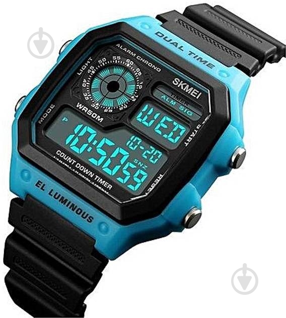 Наручные часы Skmei 1299 Blue BOX (1299BOXBL) - фото 2 Наручные часы Skmei 1299 Blue BOX (1299BOXBL) - фото 2