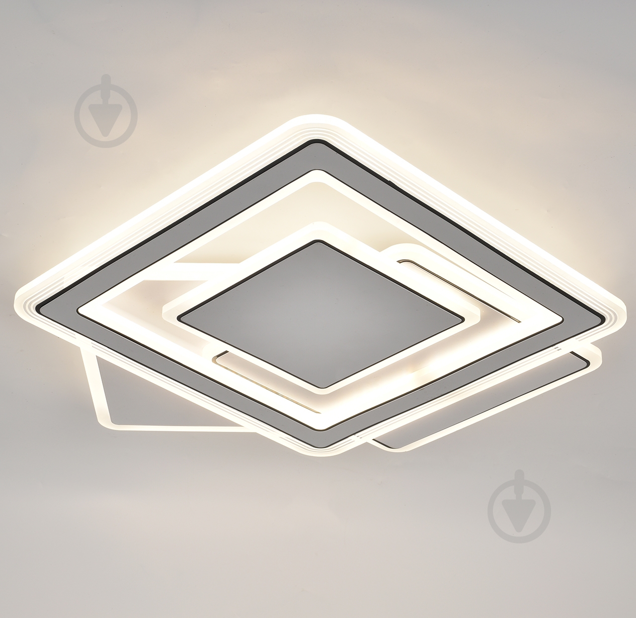 Люстра светодиодная Hopfen HUGGE-105S WH 105 Вт LED-модуль белый - фото 3