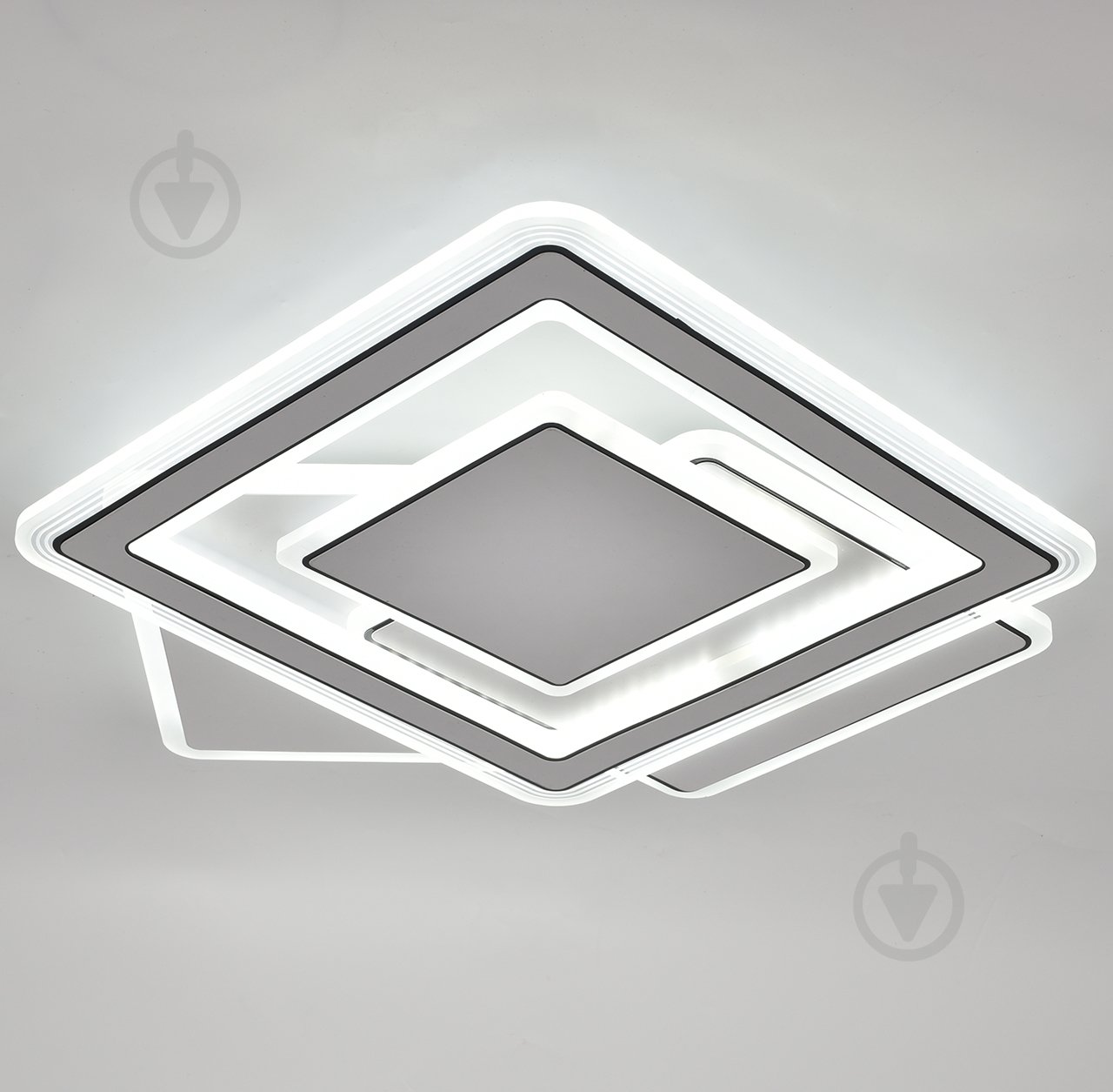 Люстра светодиодная Hopfen HUGGE-105S WH 105 Вт LED-модуль белый - фото 4