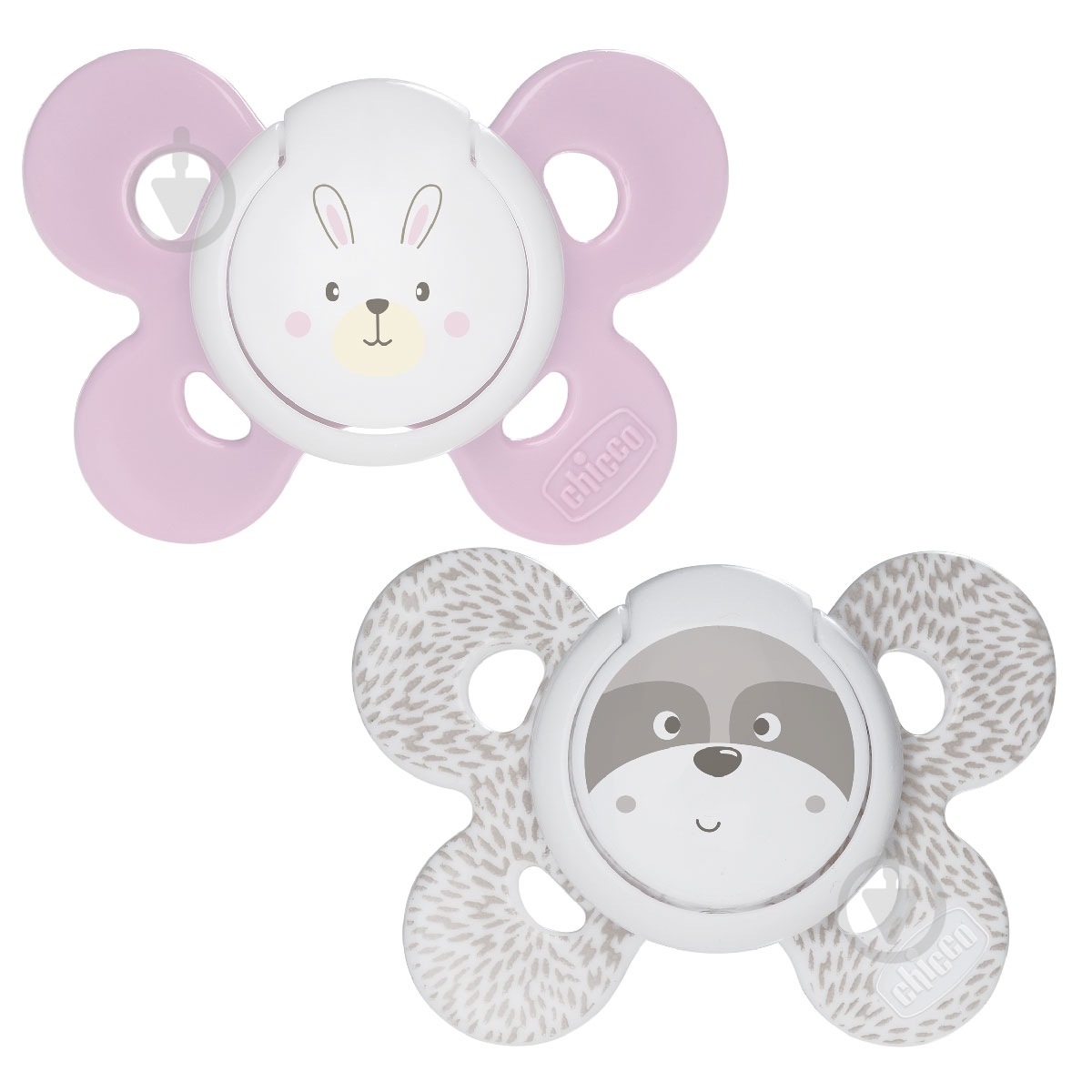 Пустушка ортодонтична Chicco Physio Comfort 2-6 міс., 2 шт. 74931.11.00 - фото 1 Пустушка ортодонтична Chicco Physio Comfort 2-6 міс., 2 шт. 74931.11.00 - фото 1