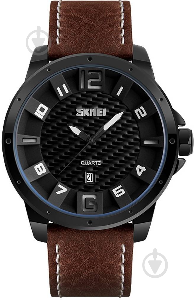Наручные часы Skmei 9150 BK-coffe strap BOX (9150BOXBKCF) - фото 1 Наручные часы Skmei 9150 BK-coffe strap BOX (9150BOXBKCF) - фото 1