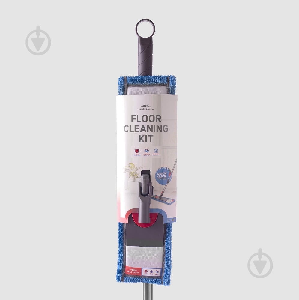Швабра для підлоги Nordic Stream 46 см сірий - фото 14