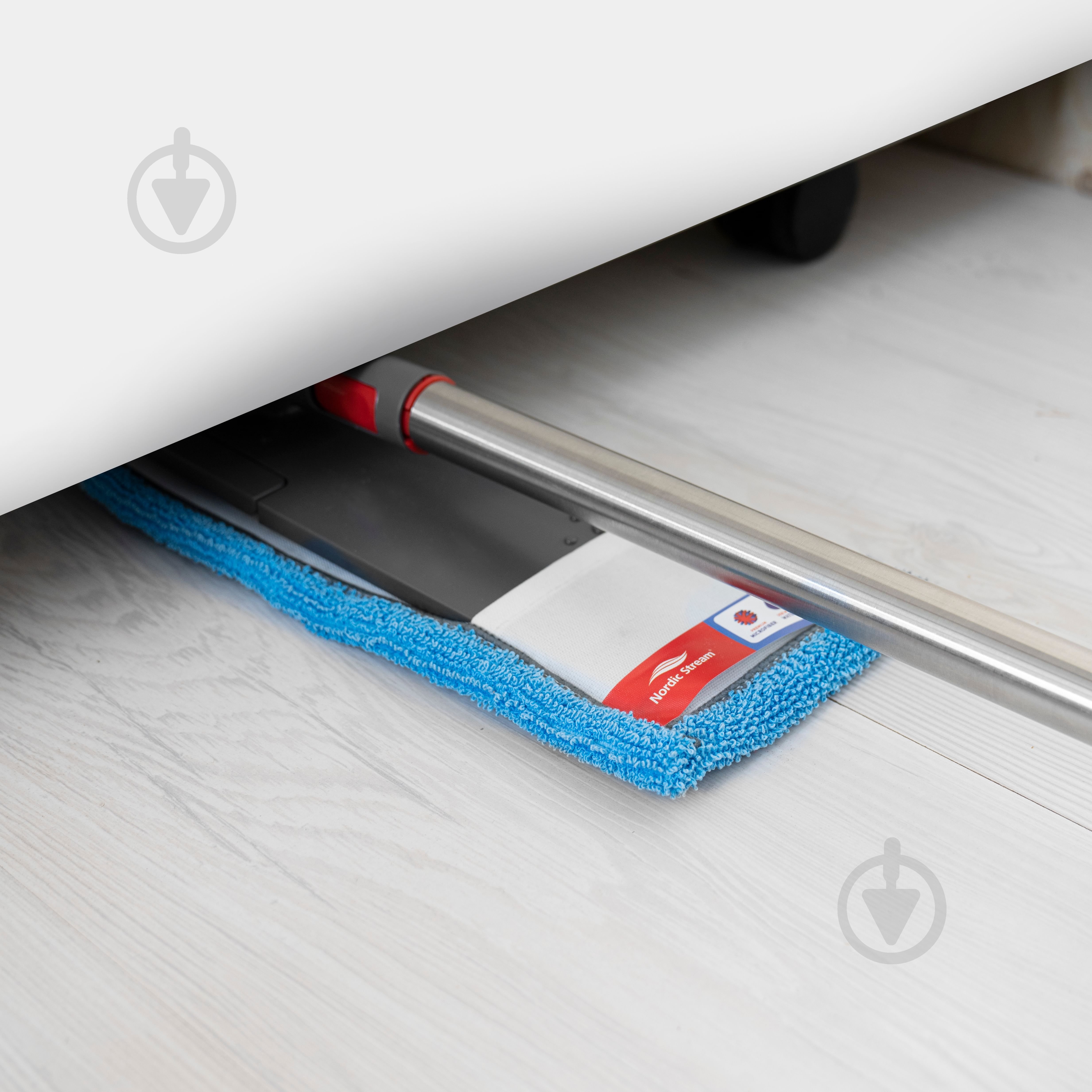 Швабра для підлоги Nordic Stream 46 см сірий - фото 12