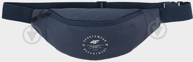 Сумка на пояс 4F WAIST BAG M024 4FJSS23AWAIM024-32S синій - фото 1