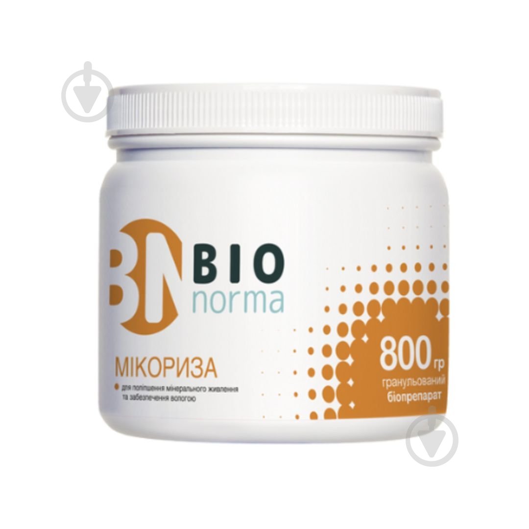 Біопрепарат BioNorma для утворення мікоризи на кореневій системі культурних рослин 800 г - фото 1