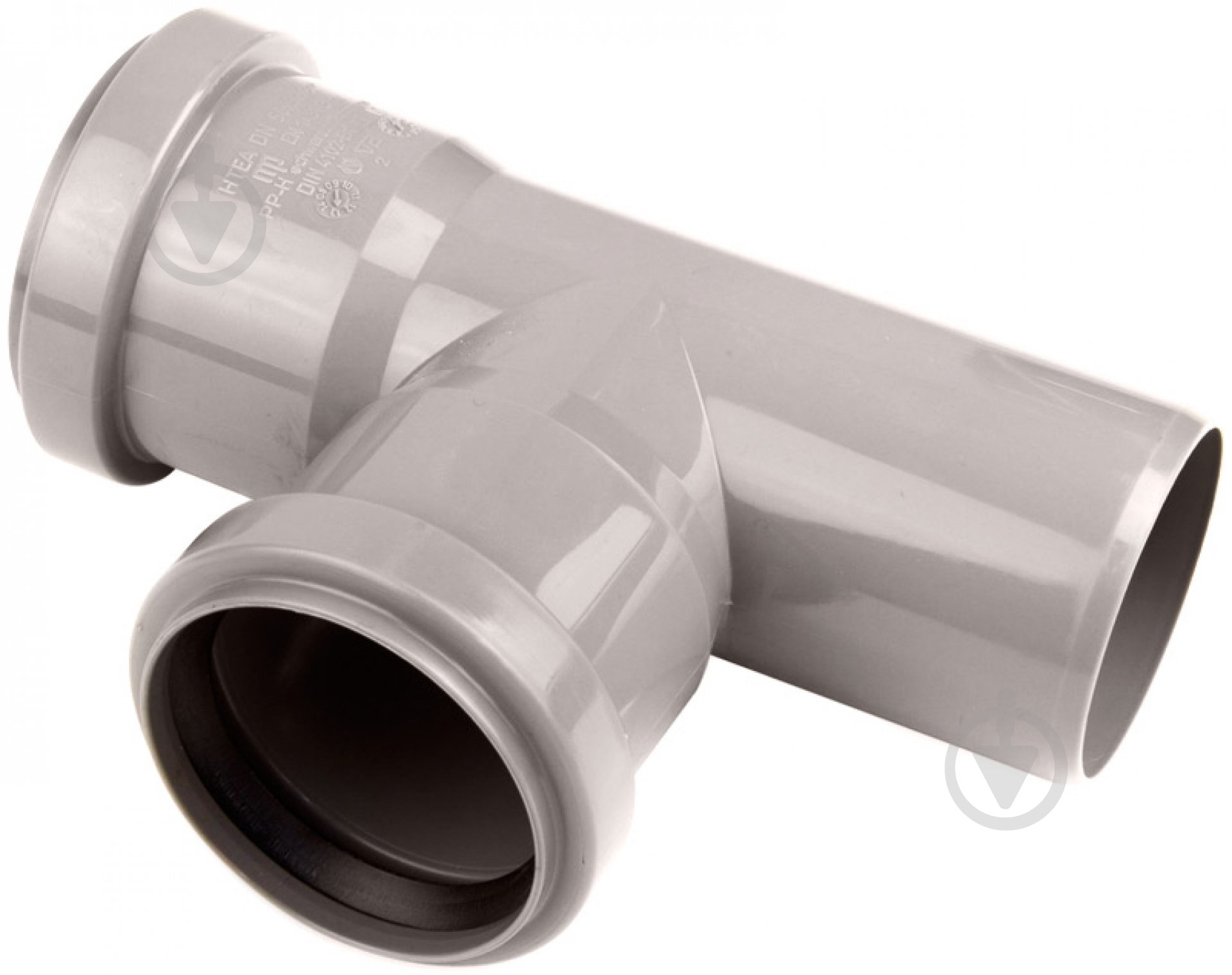 Тройник канализационный Ostendorf ПП d75х75x87° - фото 1