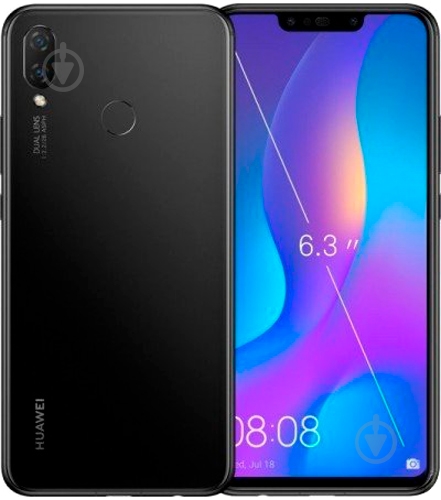 Смартфон Huawei P Smart Plus 4/64GB black (51092TFB) - фото 9