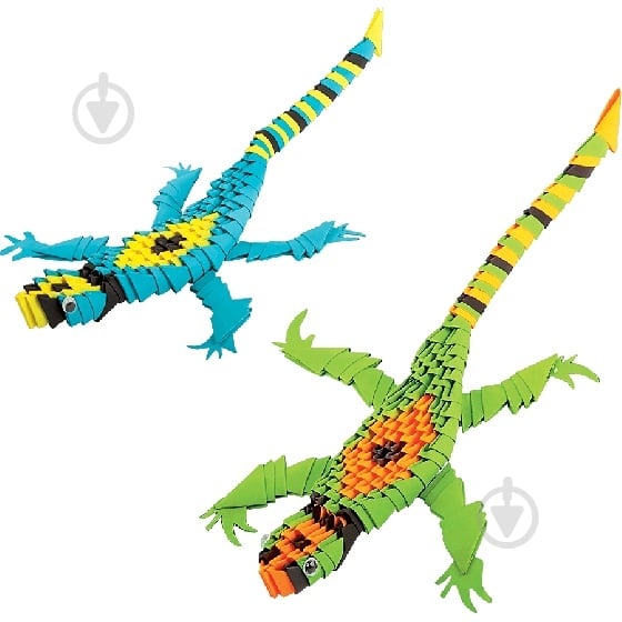 Модульное оригами «Две ящерицы» - фото 2