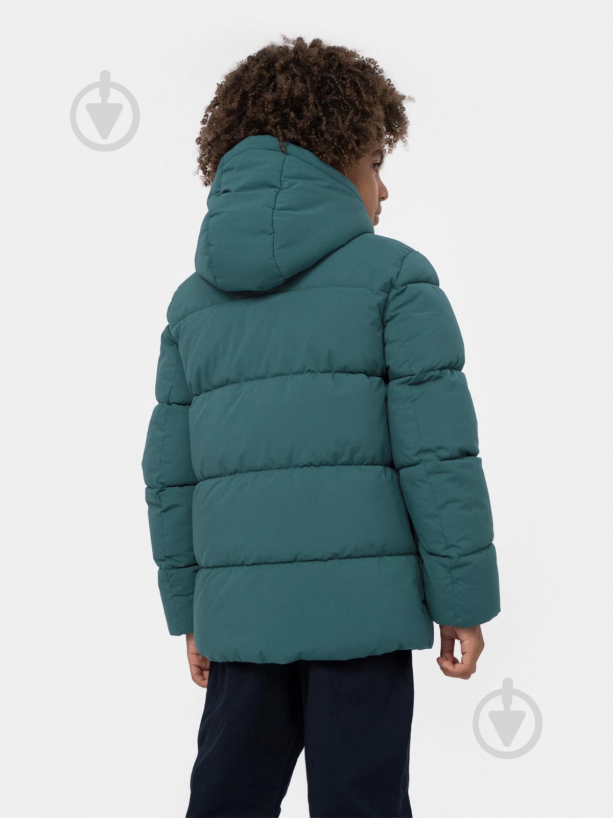 Пуховик для мальчиков демисезонный 4F DOWN JACKET M115 4FJAW22TDJAM115-32S зеленый - фото 2 Пуховик для мальчиков демисезонный 4F DOWN JACKET M115 4FJAW22TDJAM115-32S зеленый - фото 2