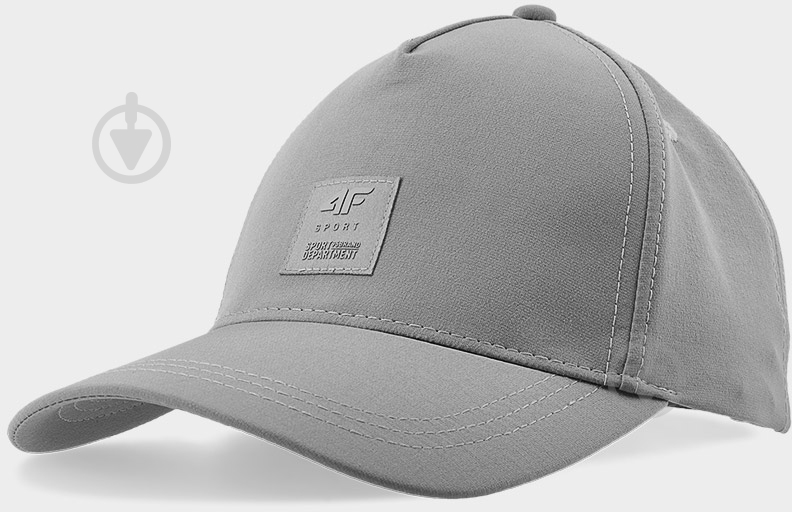 Кепка 4F BASEBALL CAP M176 4FRSS23ACABM176-25S L серый - фото 1