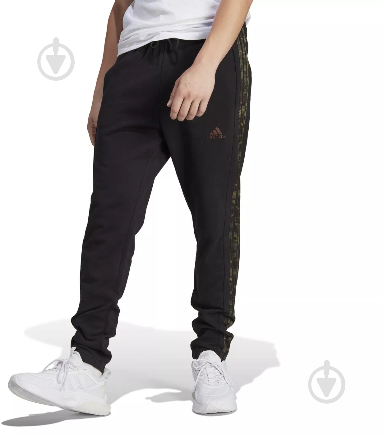 Брюки Adidas IC0053 р. M черный - фото 1