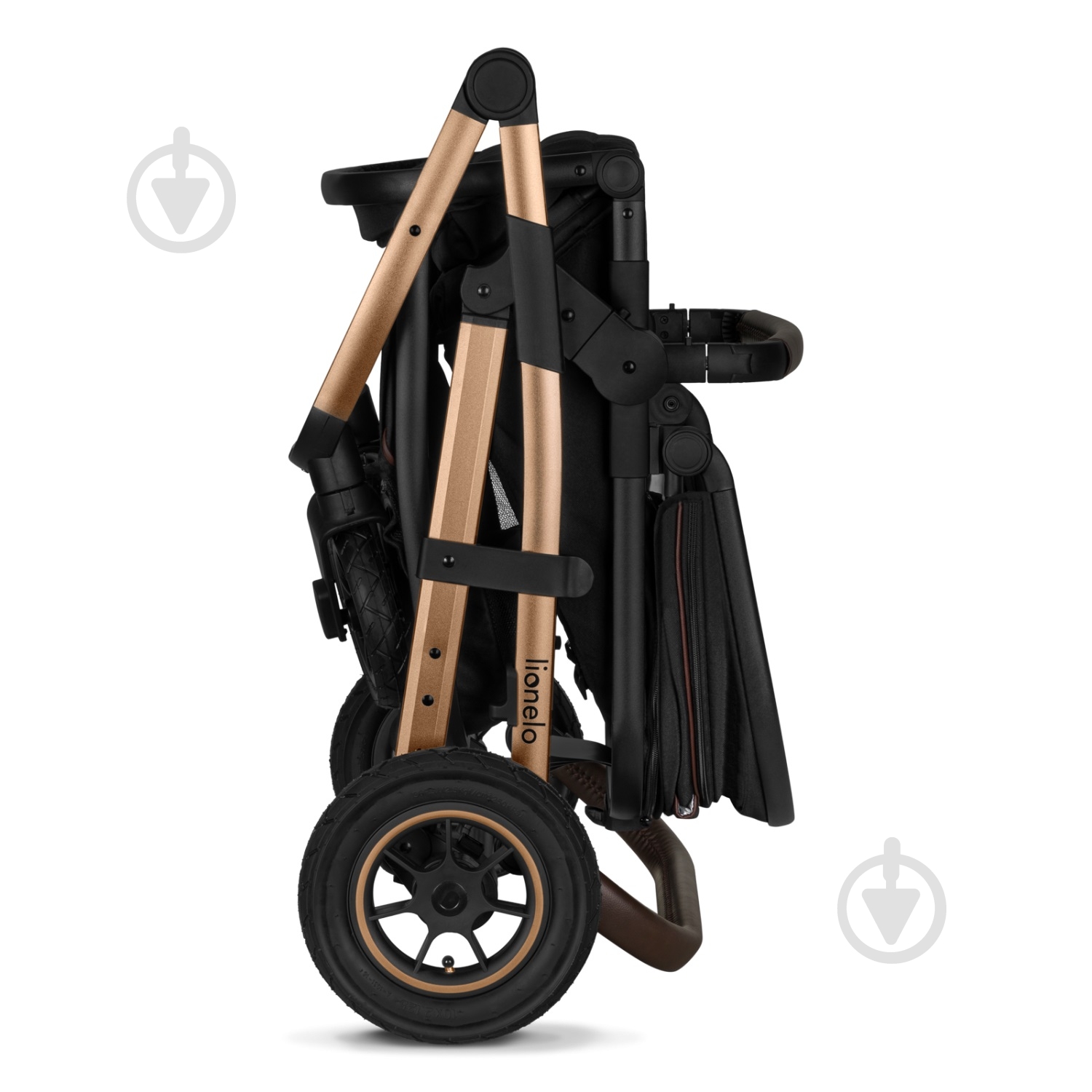 Коляска универсальная 2 в 1 Lionelo AMBER 2 BLACK ONYX - фото 3