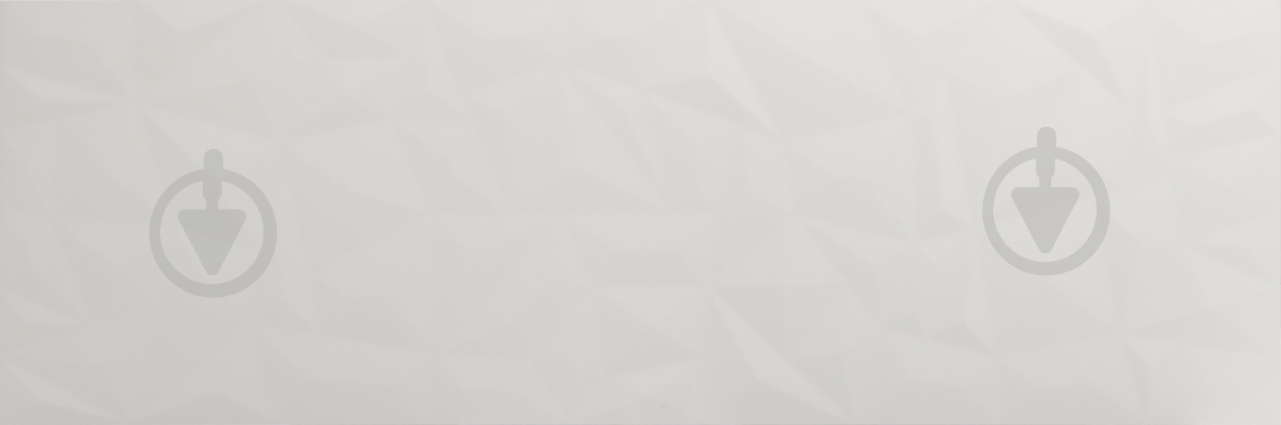 Плитка Allore Group Brilliant Crystal White W M/STR R Satin 30x90 см - фото 1