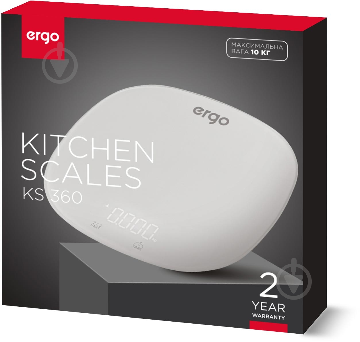 Весы кухонные Ergo КS 360 - фото 6 Весы кухонные Ergo КS 360 - фото 6