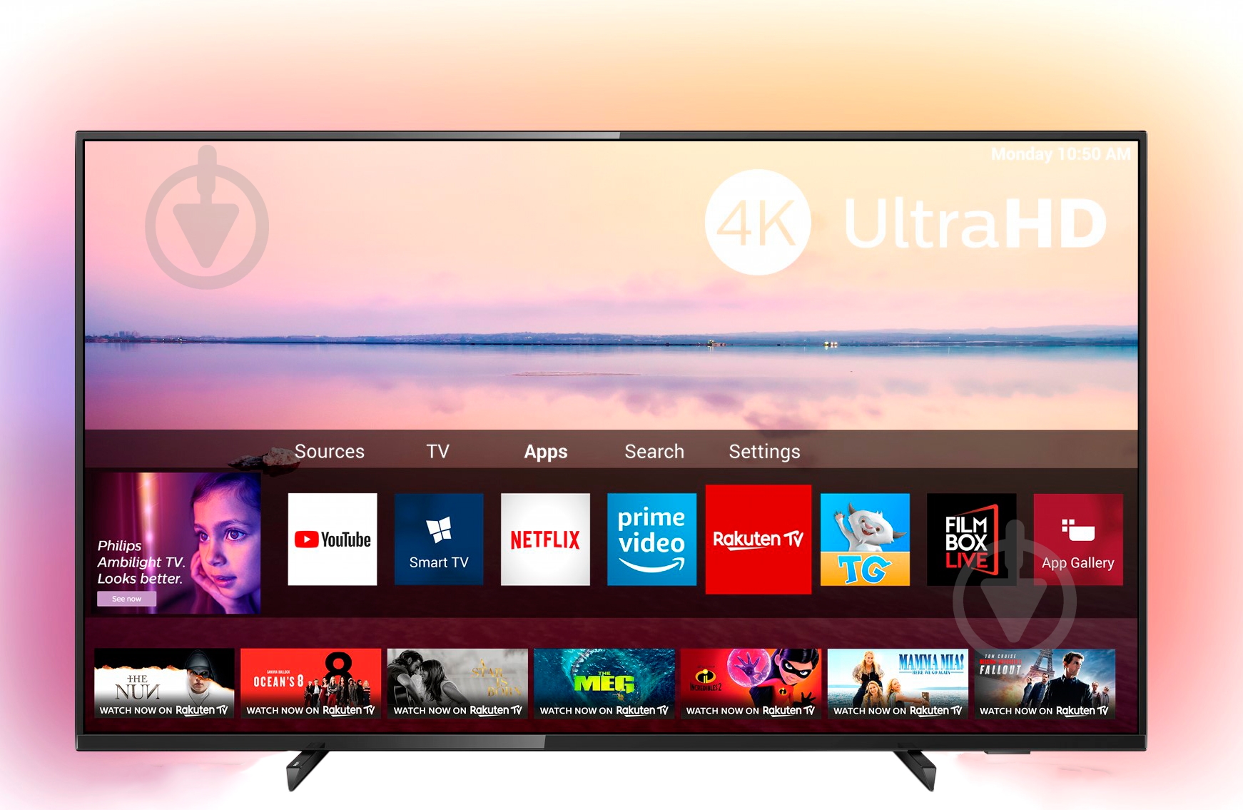 Телевизор Philips 43PUS6704/12 - фото 2