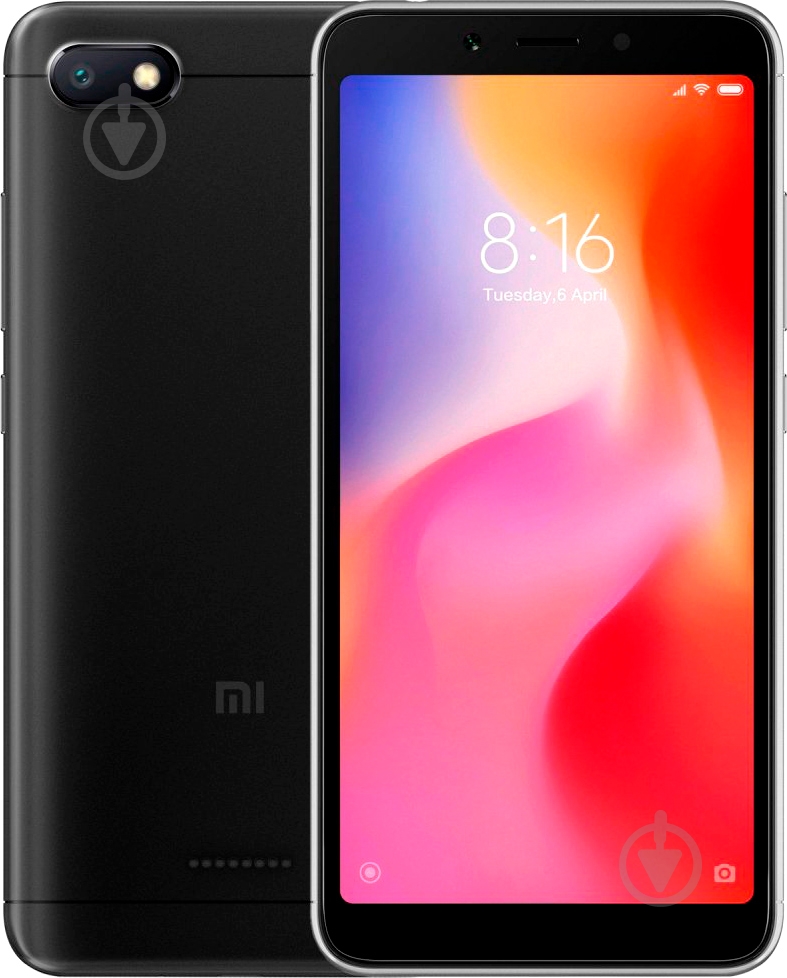 Смартфон Xiaomi Redmi 6A 2/32GB black (381259) - фото 3 Смартфон Xiaomi Redmi 6A 2/32GB black (381259) - фото 3
