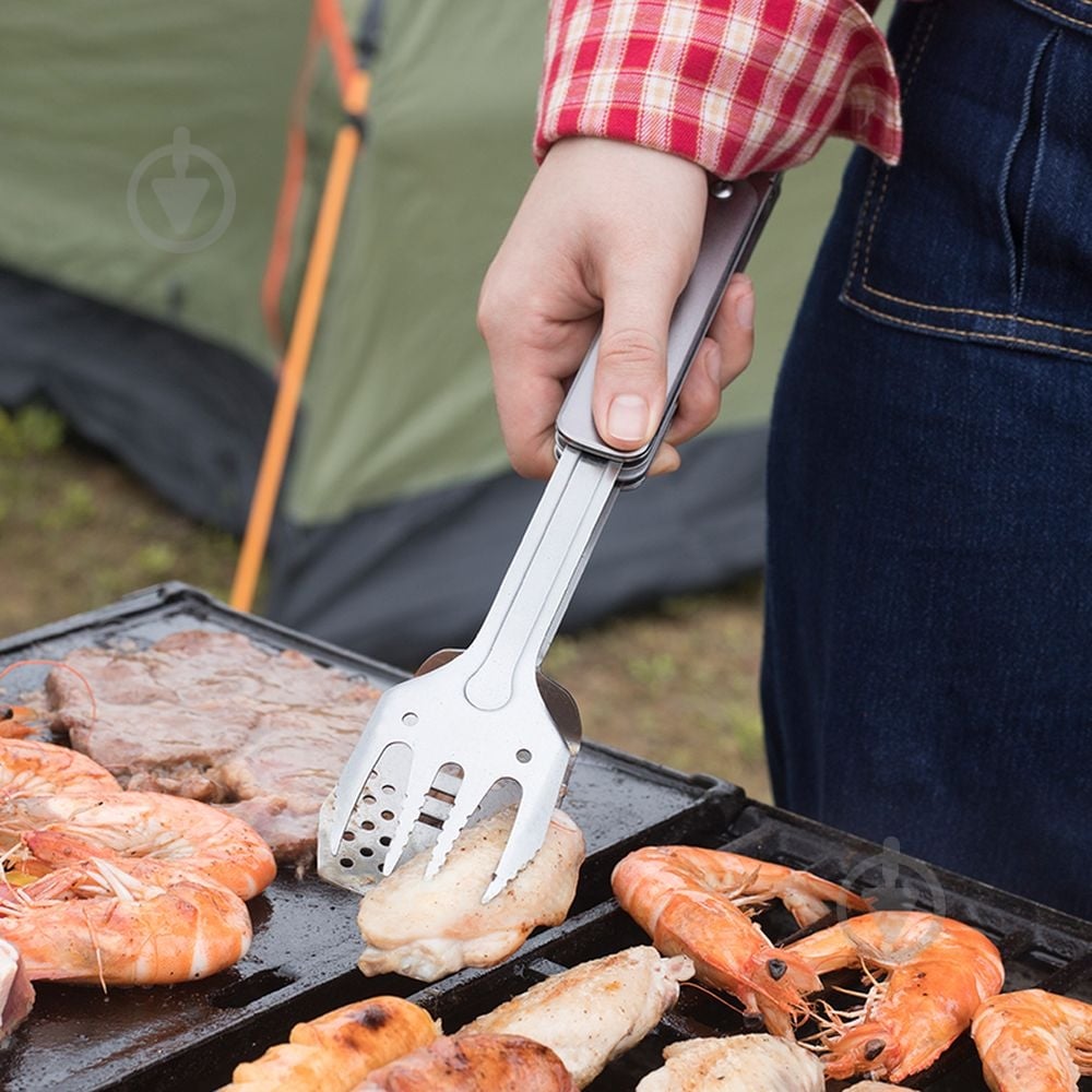 Набор для гриля Roxon барбекю S602 металлический. - фото 4 Набор для гриля Roxon барбекю S602 металлический. - фото 4
