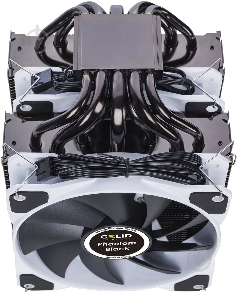 Процессорный кулер Gelid Solutions Phantom-Black (CC-Phantom-Black-01-A) - фото 4 Процессорный кулер Gelid Solutions Phantom-Black (CC-Phantom-Black-01-A) - фото 4