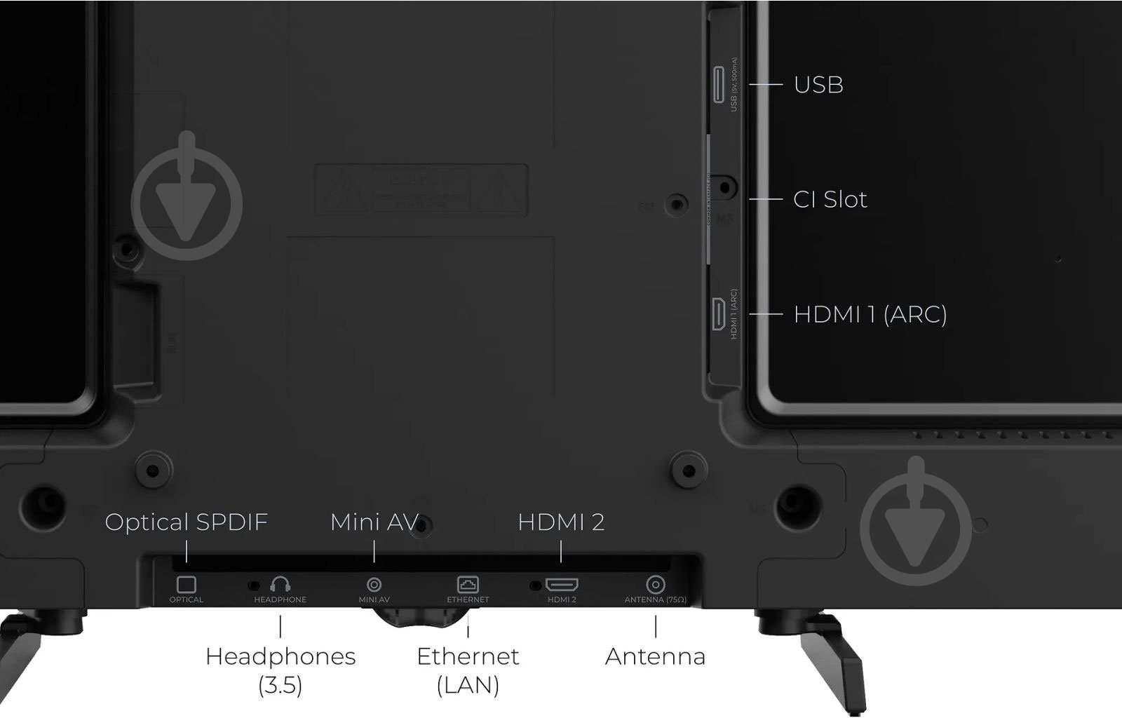 Телевизор Kivi 32H720QB - фото 7 Телевизор Kivi 32H720QB - фото 7