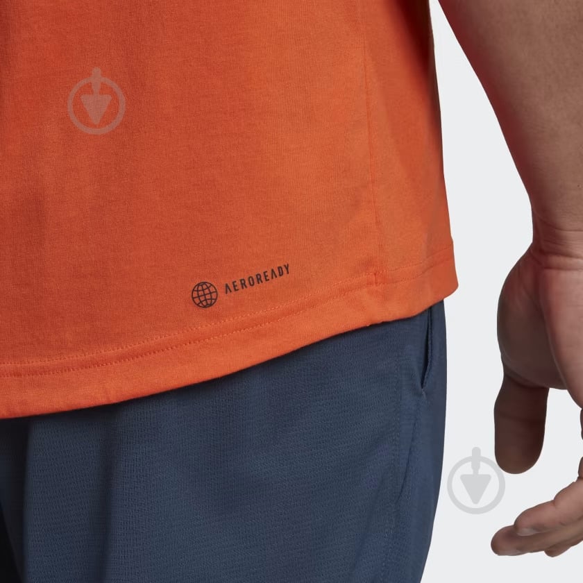 Футболка Adidas HM4802 р.M помаранчевий - фото 5